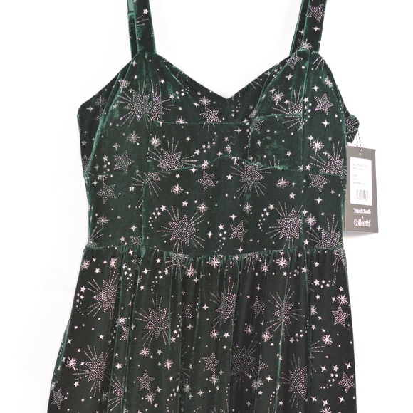 ModCloth Dresses & Skirts - ModCloth X Collectief. Velvet  Dress SZ 10 NWT